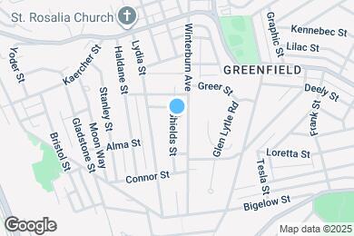 Map image of the property - 4223 Shields St