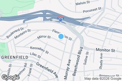 Map image of the property - 1041 Mirror St