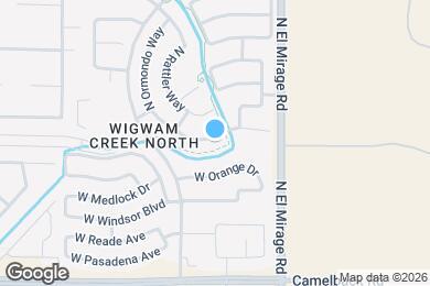 Map image of the property - 5338 N Ormondo Way