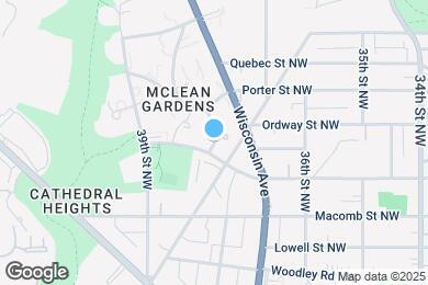 Map image of the property - 3420 38th St NW