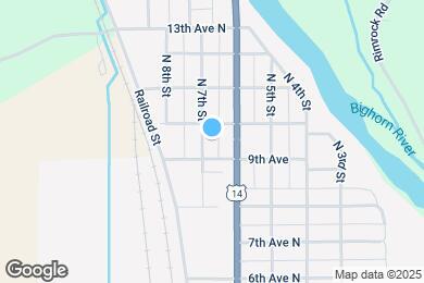 Map image of the property - 925 N 7th St
