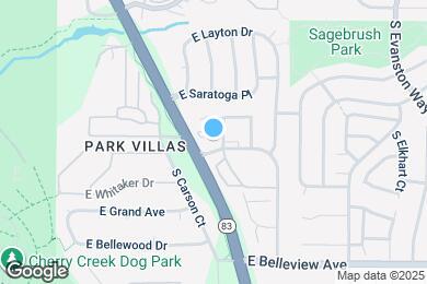 Map image of the property - 4943 S Carson St