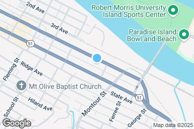 Map image of the property - 1356 4th Ave