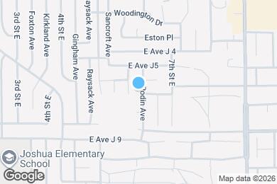 Map image of the property - 44101 Rodin Ave