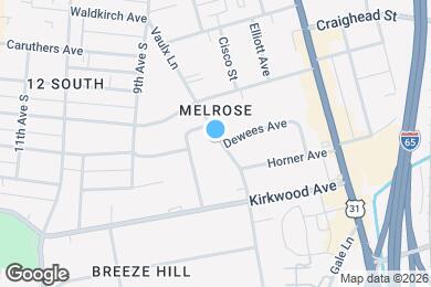 Map image of the property - 2807 Vaulx Ln