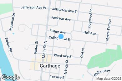 Map image of the property - 214 College Ave E