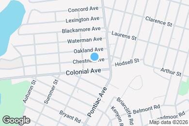 Map image of the property - 26 Chestnut Ave