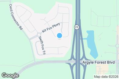 Map image of the property - 8196 Cape Fox Dr