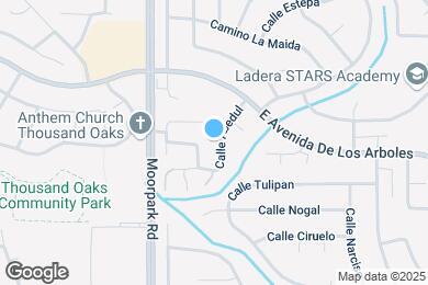 Map image of the property - 2655 Calle Abedul