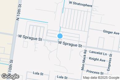 Map image of the property - 3900 Hawthorne Ave