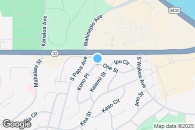 Map image of the property - 1 Lelepio Pl