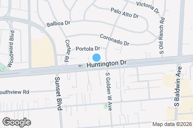 Map image of the property - 919 W Huntington Dr