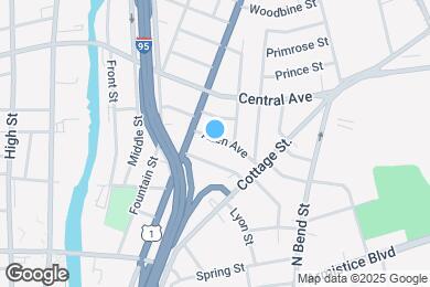 Map image of the property - 21 Allen Avenue