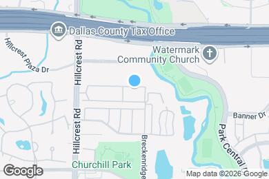 Map image of the property - 12680 Hillcrest Rd