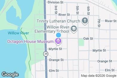 Map image of the property - 1026 3rd St