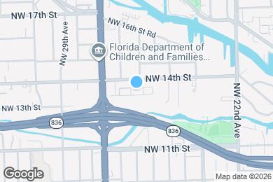 Map image of the property - 2441 NW 13th St