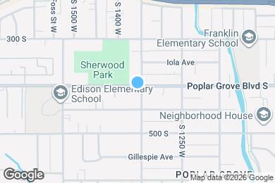 Map image of the property - 406 Navajo St