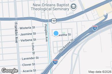 Map image of the property - 2844 Hiawatha St