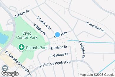 Map image of the property - 160 E Eads Dr