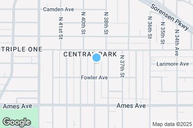 Map image of the property - 4721 N 39th St