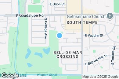 Map image of the property - 6618 S McAllister Ave