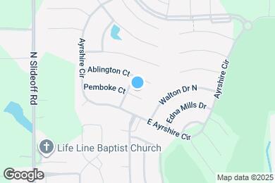 Map image of the property - 6392 Pemboke Ct