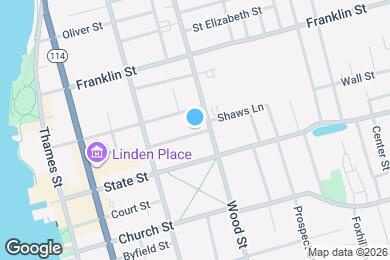 Map image of the property - 43 Congregational St