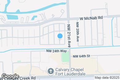 Map image of the property - 6730 NW 22nd Terrace
