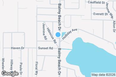 Map image of the property - 1272 Balmy Beach Dr