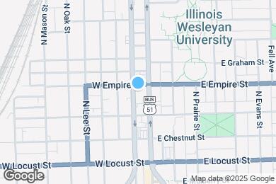 Map image of the property - 911 N Center St