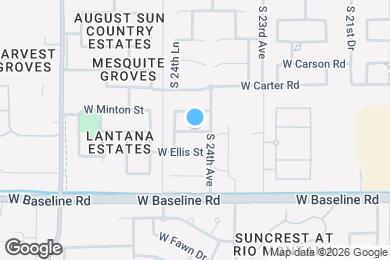 Map image of the property - 2414 W Park St