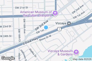 Map image of the property - 3531 SW 1st Ave