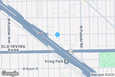 Map image of the property - 4044 N Kedvale Ave