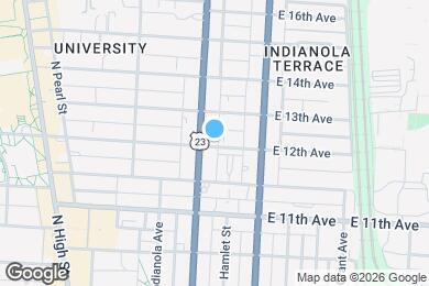 Map image of the property - 242 E 12th Ave