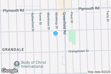 Map image of the property - 10015 Winthrop St