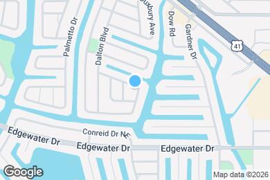 Map image of the property - Cozy 3 Bedroom Home with Updated Kitchen and Spacious Yard in Port Charlotte