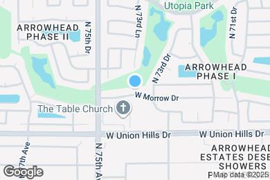 Map image of the property - 7352 W Morrow Dr