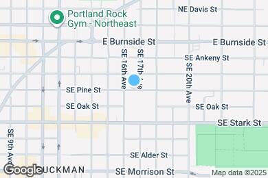 Map image of the property - 1625 SE Pine St