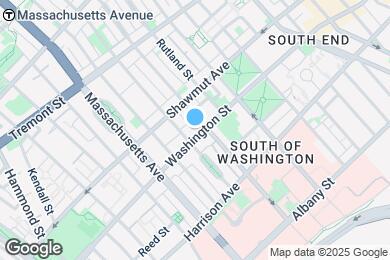 Map image of the property - 1661 Washington St