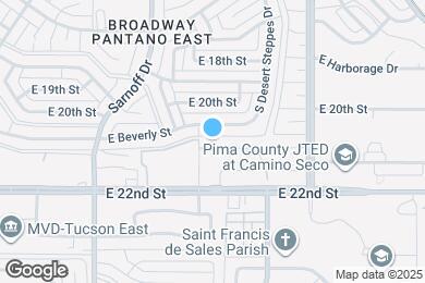 Map image of the property - 8519 E Seabury Ct