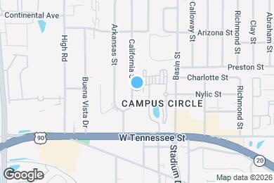 Map image of the property - 757 California St