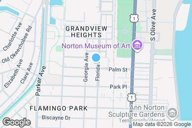 Map image of the property - 1513 Florida Ave