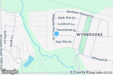 Map image of the property - 10431 Wintergreen Way