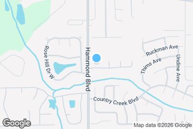 Map image of the property - 8763 Hammond Forest Dr