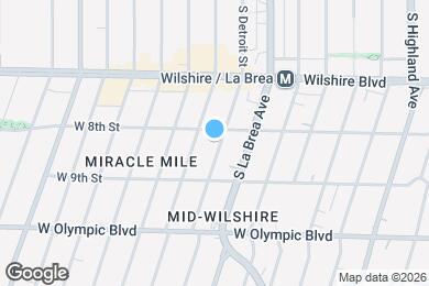 Map image of the property - 813 S Detroit St