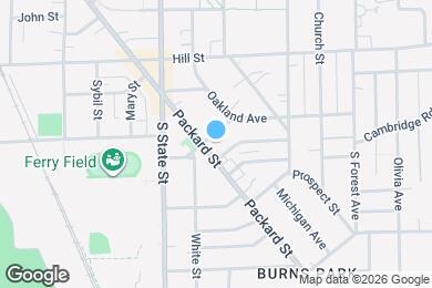 Map image of the property - 806 Arch St
