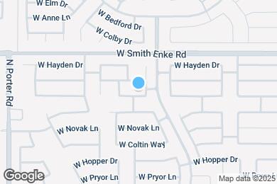 Map image of the property - 40768 W Sanders Way