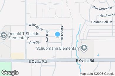 Map image of the property - 222 Hollywood Dr
