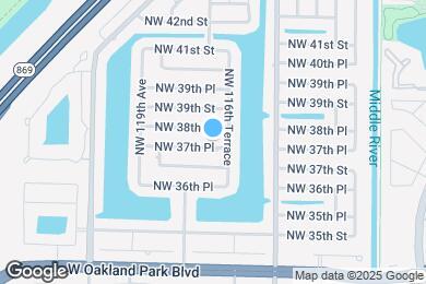 Map image of the property - 11701 NW 37th Pl