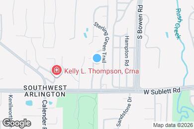 Map image of the property - 5909 Wind Drift Trail